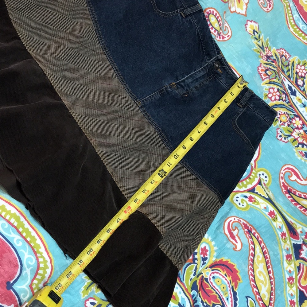 Starling Co. denim and patchwork skirt - Picture 5 of 7
